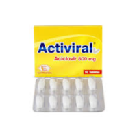 ACTIVIRAL 800 MG 10 TABLETAS AGOTADO