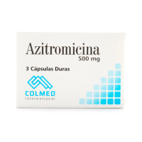 Azitromicina 500 mg Cápsulas Duras Colmed