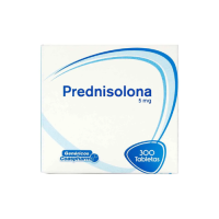 PREDNISOLONA 5mg caja x 300 tabletas
