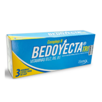 BEDOYECTA AMPOLLAS CAJA X 3