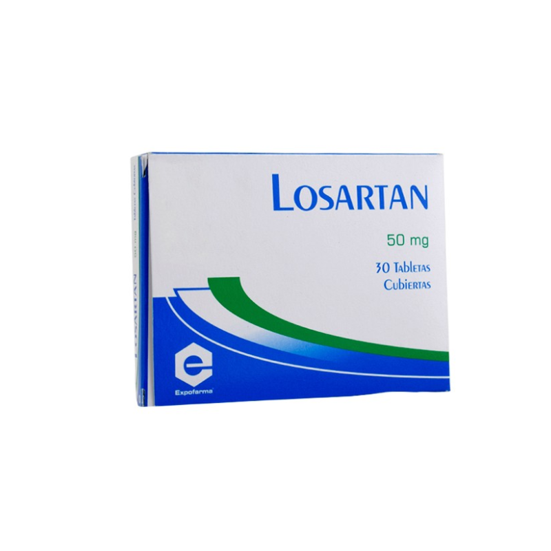 LOSARTAN 50 MG CAJA X 30 TABLETAS