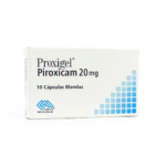 PROXIGEL PIROXICAM 20 MG CAJA X 10 CAPSULAS