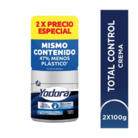 DESODORANTE YODORA CREMA 100 GR X 2 OFERTA ESPECIAL