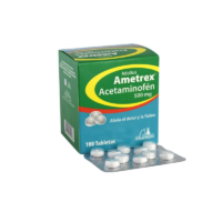 AMETREX ACETAMINOFEN 500 MG SOBRE X 10 UNIDADES