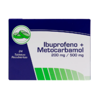 IBUPROFENO + METOCARBAMOL CAJA X 24 TABLETAS
