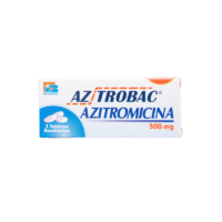 AZITROBAC AZITROMICINA 500 MG 3 TABLETAS