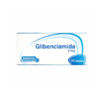 GLIBENCLAMIDA 5 MG CAJA 30 TABLETAS